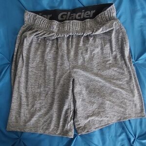 Glacier Men's Athletic Gray Shorts